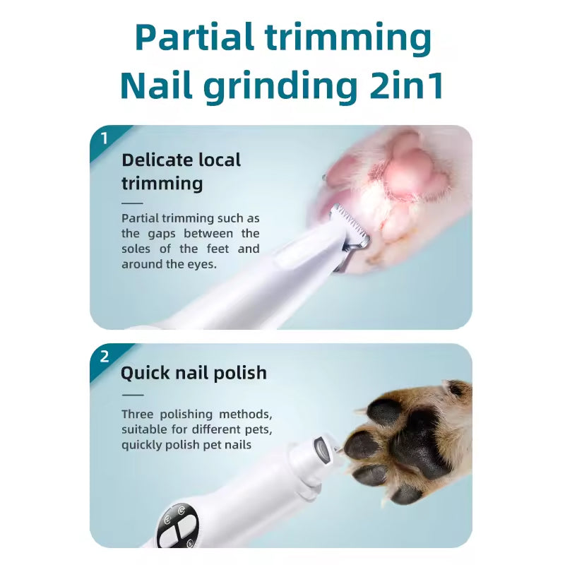 PodiTrim LED Dog Paw Trimmer and Pet Nail Polisher UK