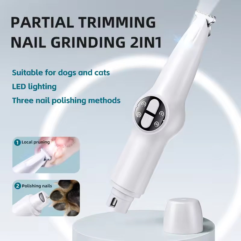 PodiTrim LED Dog Paw Trimmer and Pet Nail Polisher UK