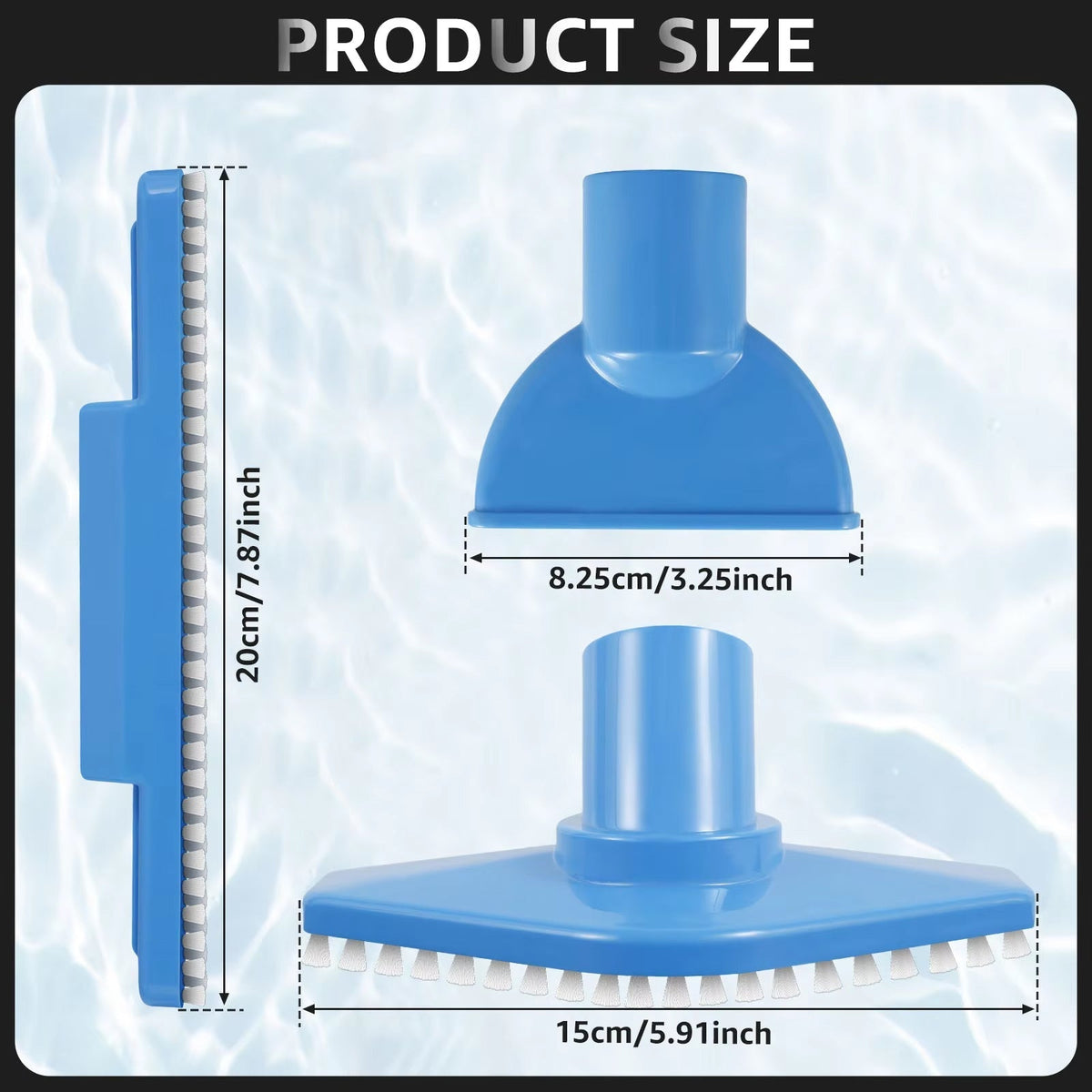 Pofulyx Cordless Pool Vacuum | 120-Min Runtime & 164cm Reach