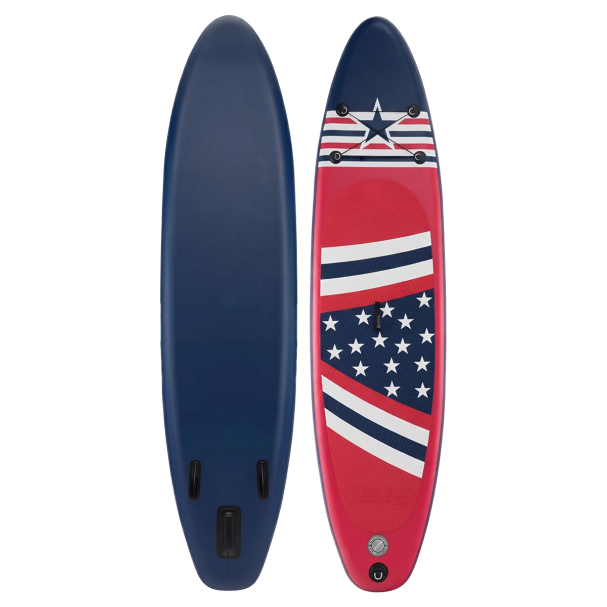 PuffoSUP Rigid Inflatable Stand Up Paddle Board with Travel Kit UK