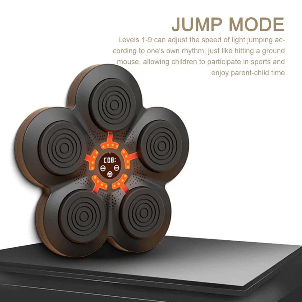 PugeeBeat Smart Music Boxing Machine | Wall-Mounted Rhythm Boxer