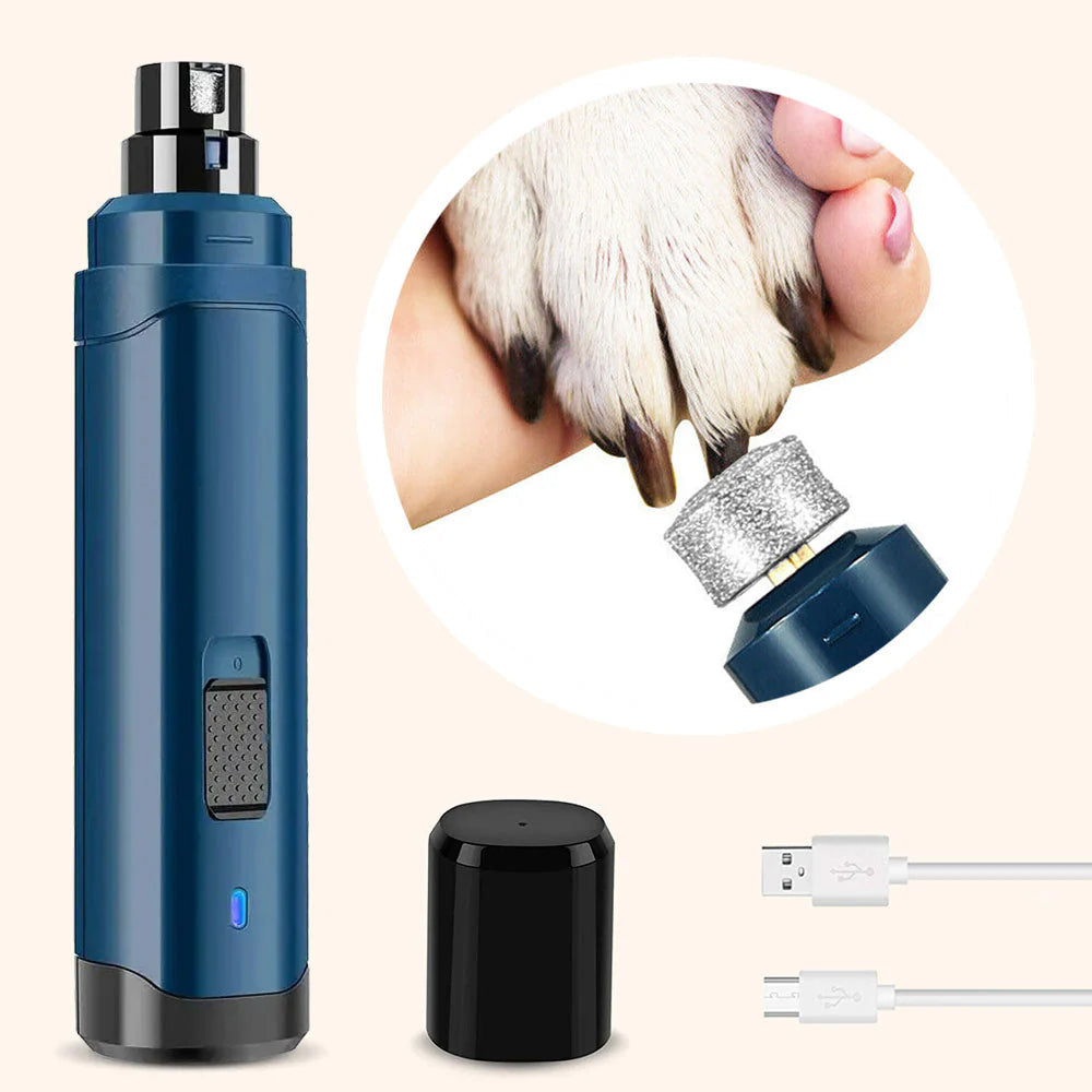 PuppiClaw 2.0 Professional Ultra-Quiet Pet Nail Grinder UK