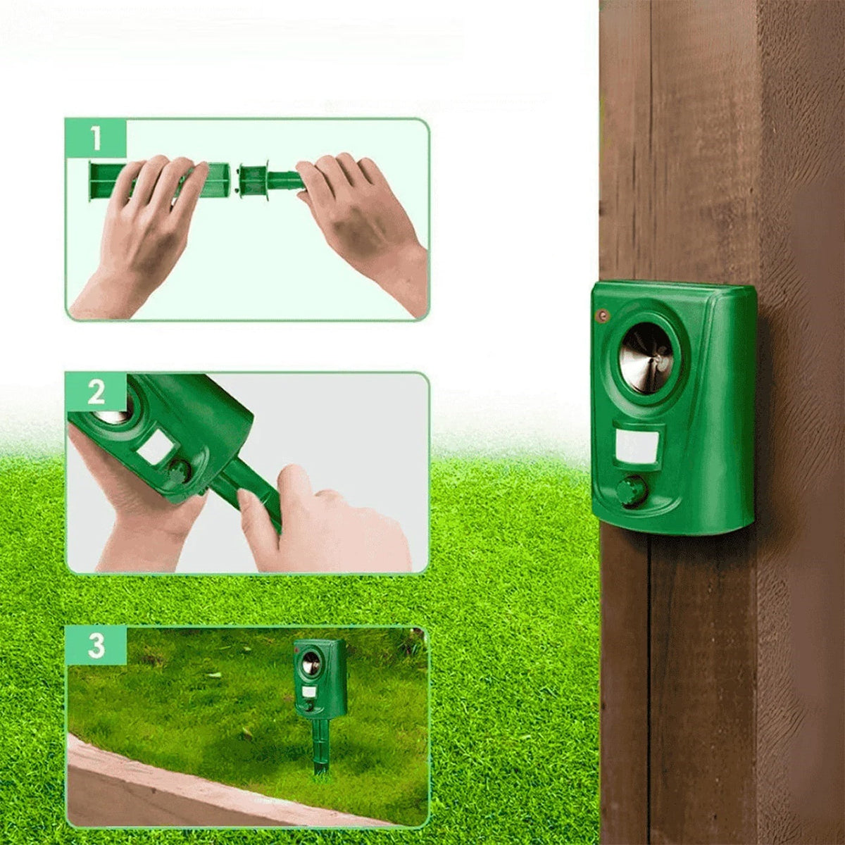 Humane Motion-Activated Cat Repeller for Gardens UK