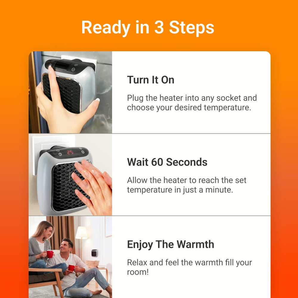 PyrolFlix Wall Mounted Electric Heater