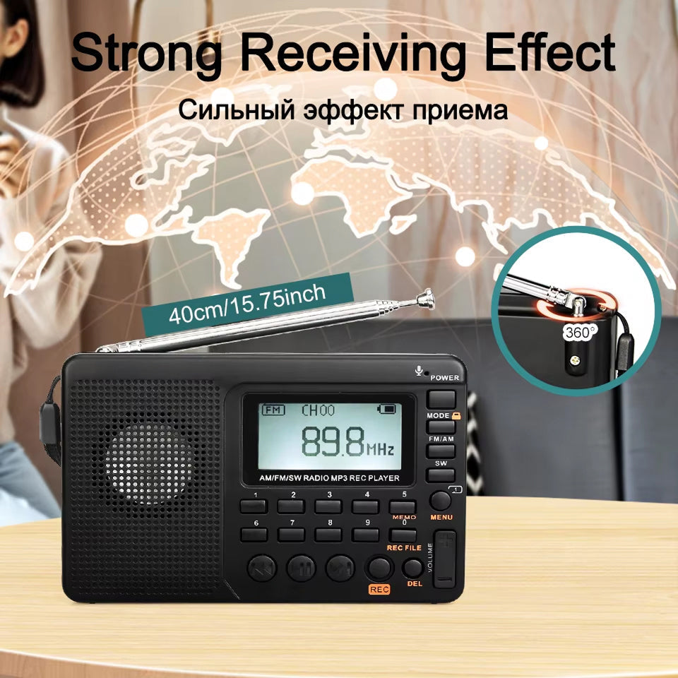 RadyoWav AM FM Portable Radio