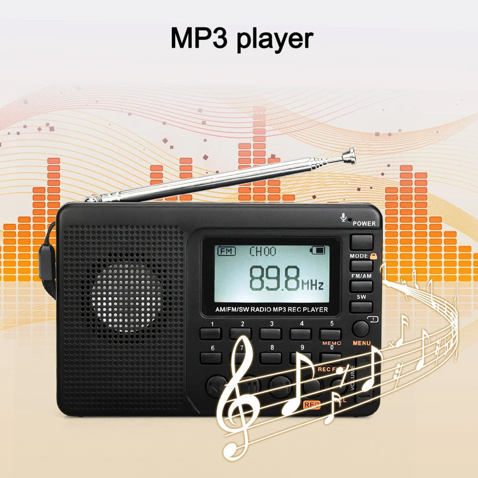 RadyoWav AM FM Portable Radio