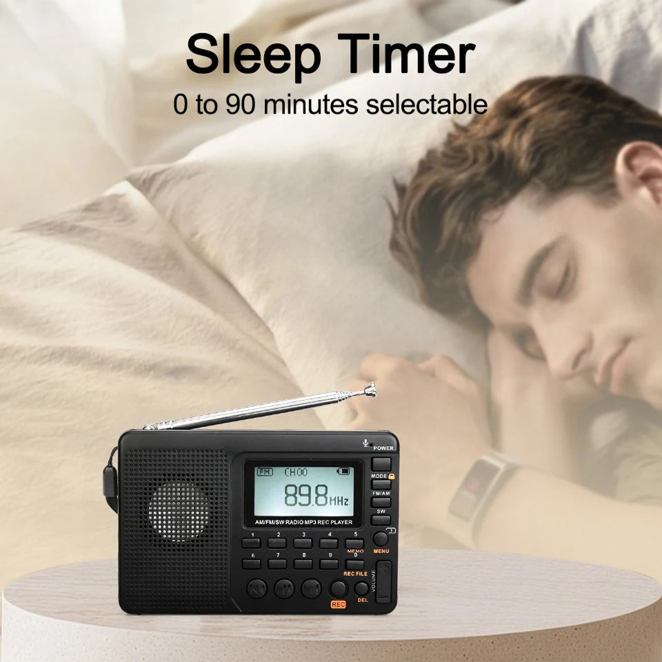 RadyoWav AM FM Portable Radio