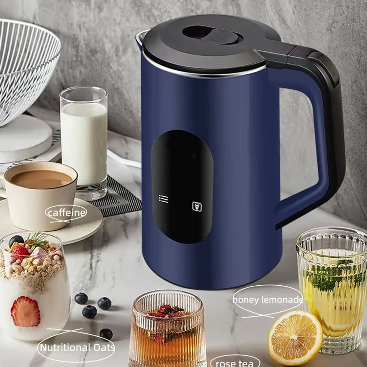 RapidElix 2.0L Variable Temperature Electric Kettle | 1500W Fast Boil