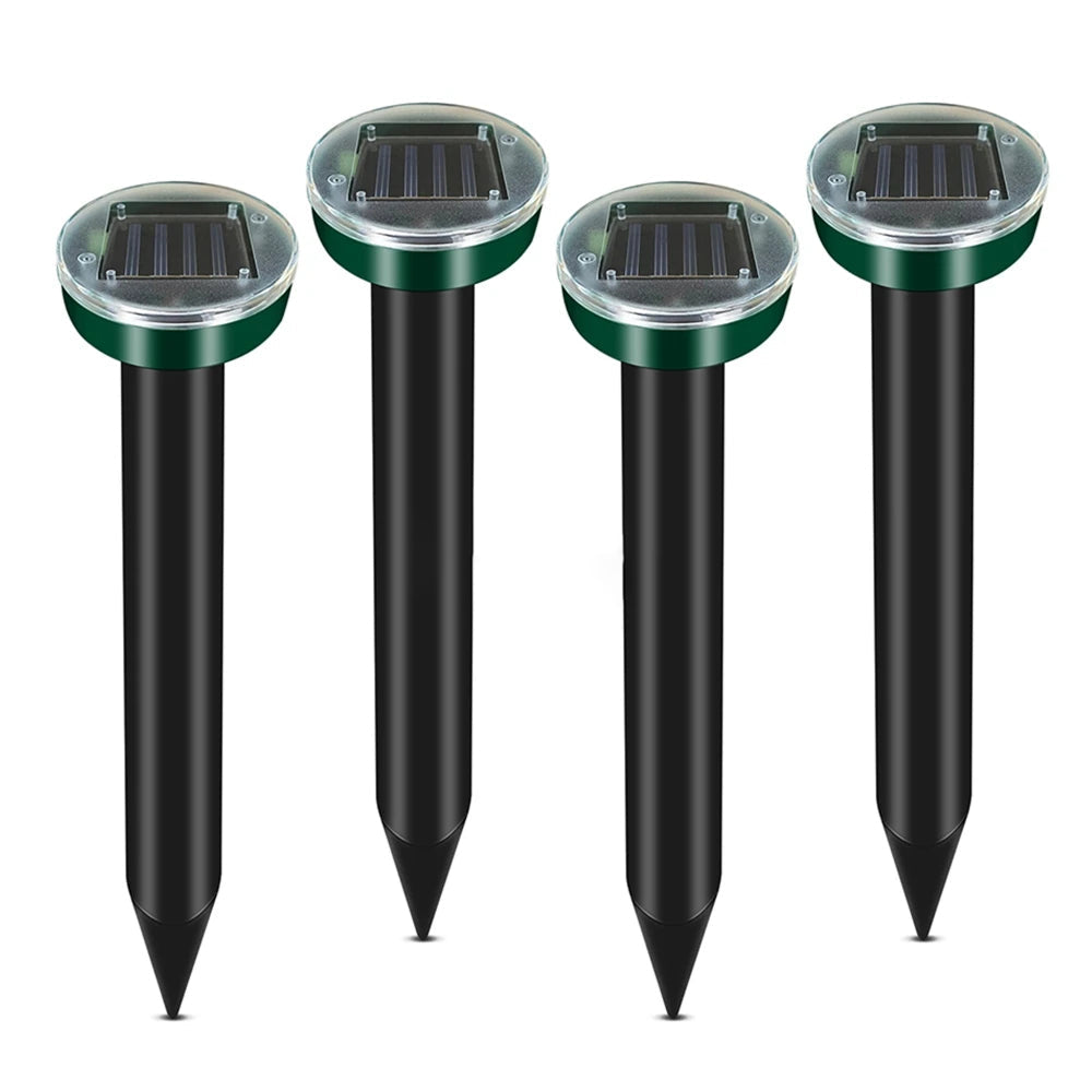 RatlyAway Solar Mole Repeller - Chemical-Free UK Garden Protection