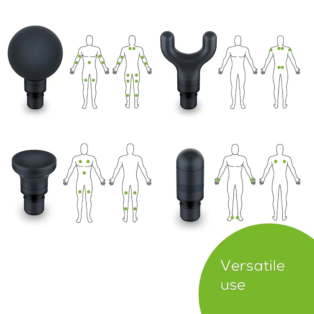 RazzaNex Portable Deep Tissue Percussion Massage Gun for Recovery