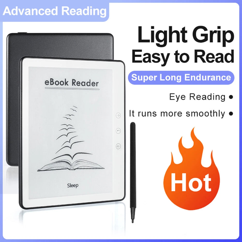 RedyVent E-Ink E-Book Reader 16GB Lightweight Anti-Glare UK