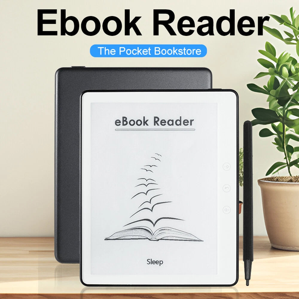 RedyVent E-Ink E-Book Reader 16GB Lightweight Anti-Glare UK