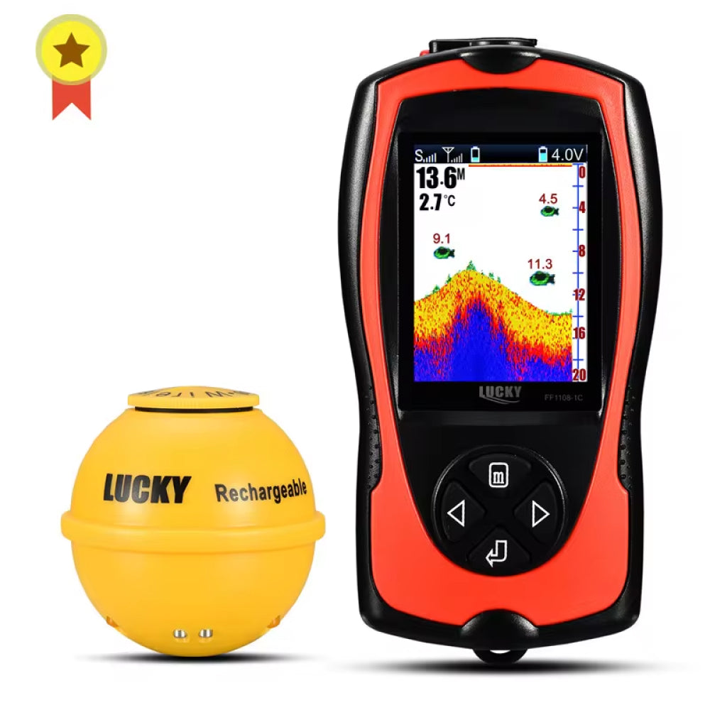 Reefidar Portable Wireless Fish Finder For Kayak & Shore Fishing