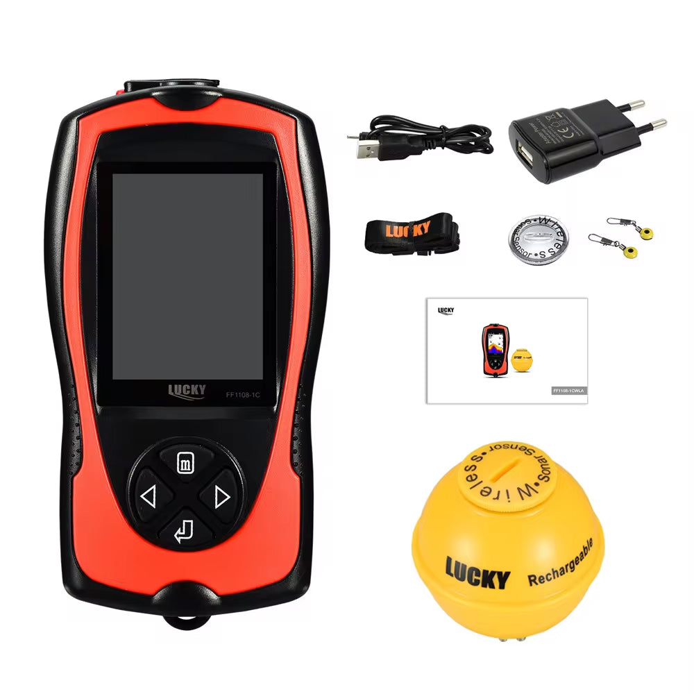 Reefidar Portable Wireless Fish Finder For Kayak & Shore Fishing