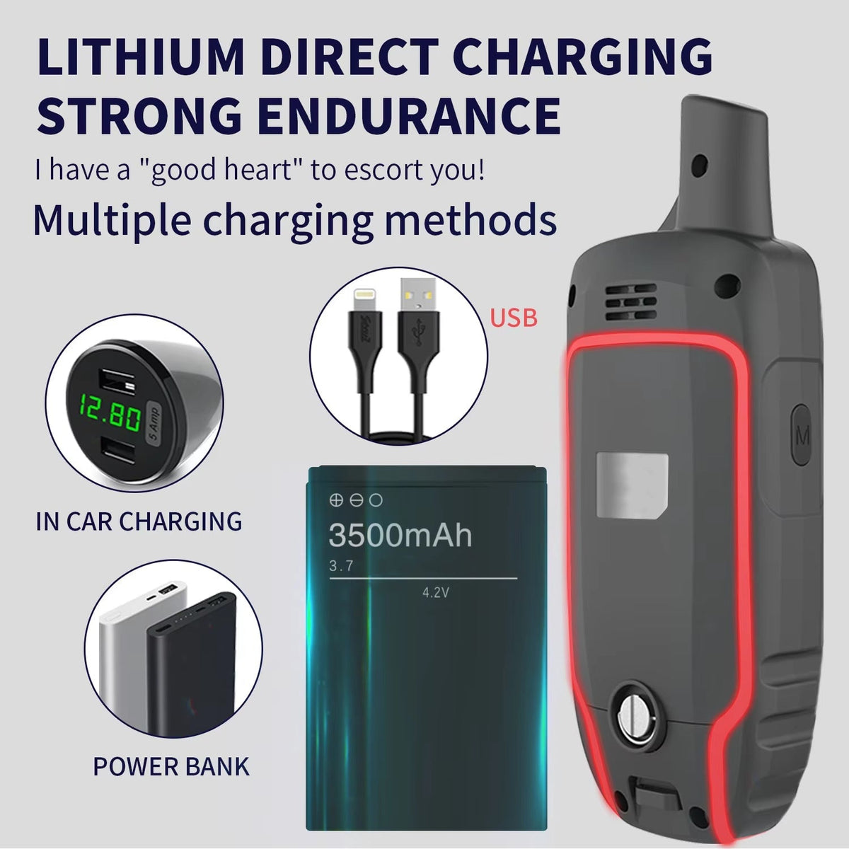 RelicNavi Rugged Handheld GPS for Hunting and Wilderness Navigation