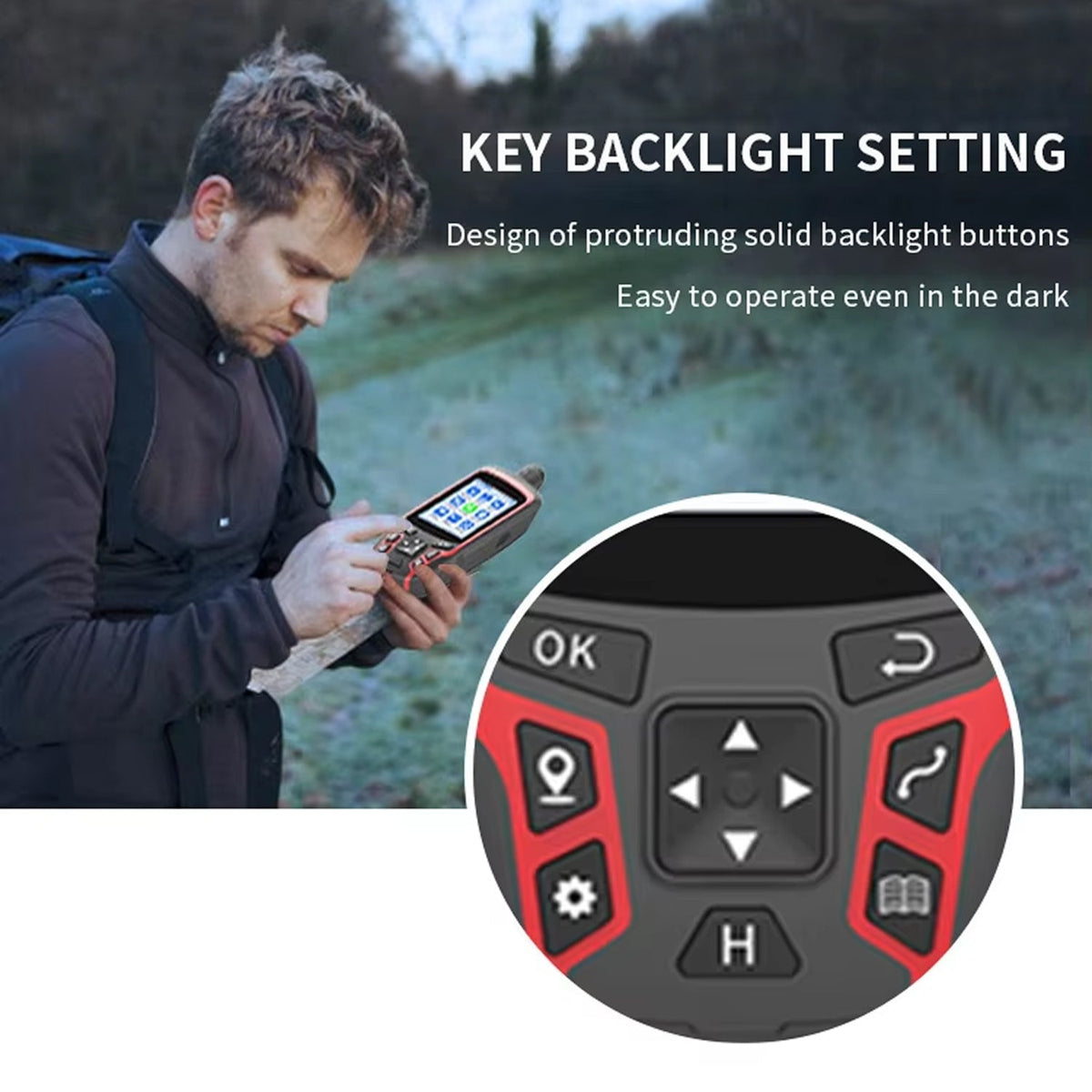 RelicNavi Rugged Handheld GPS for Hunting and Wilderness Navigation