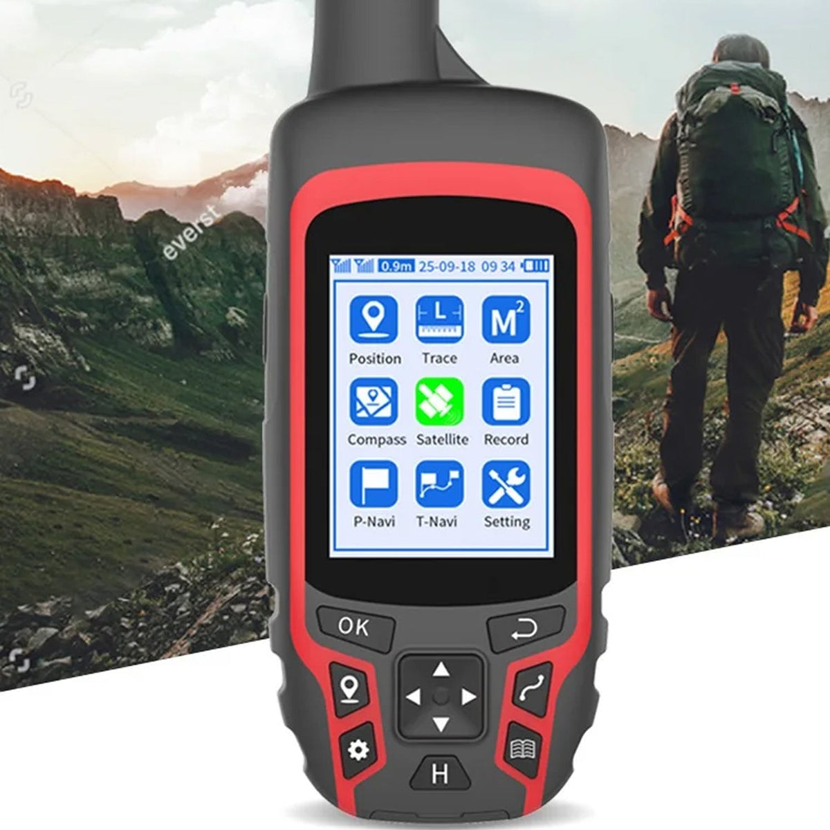 RelicNavi Rugged Handheld GPS for Hunting and Wilderness Navigation