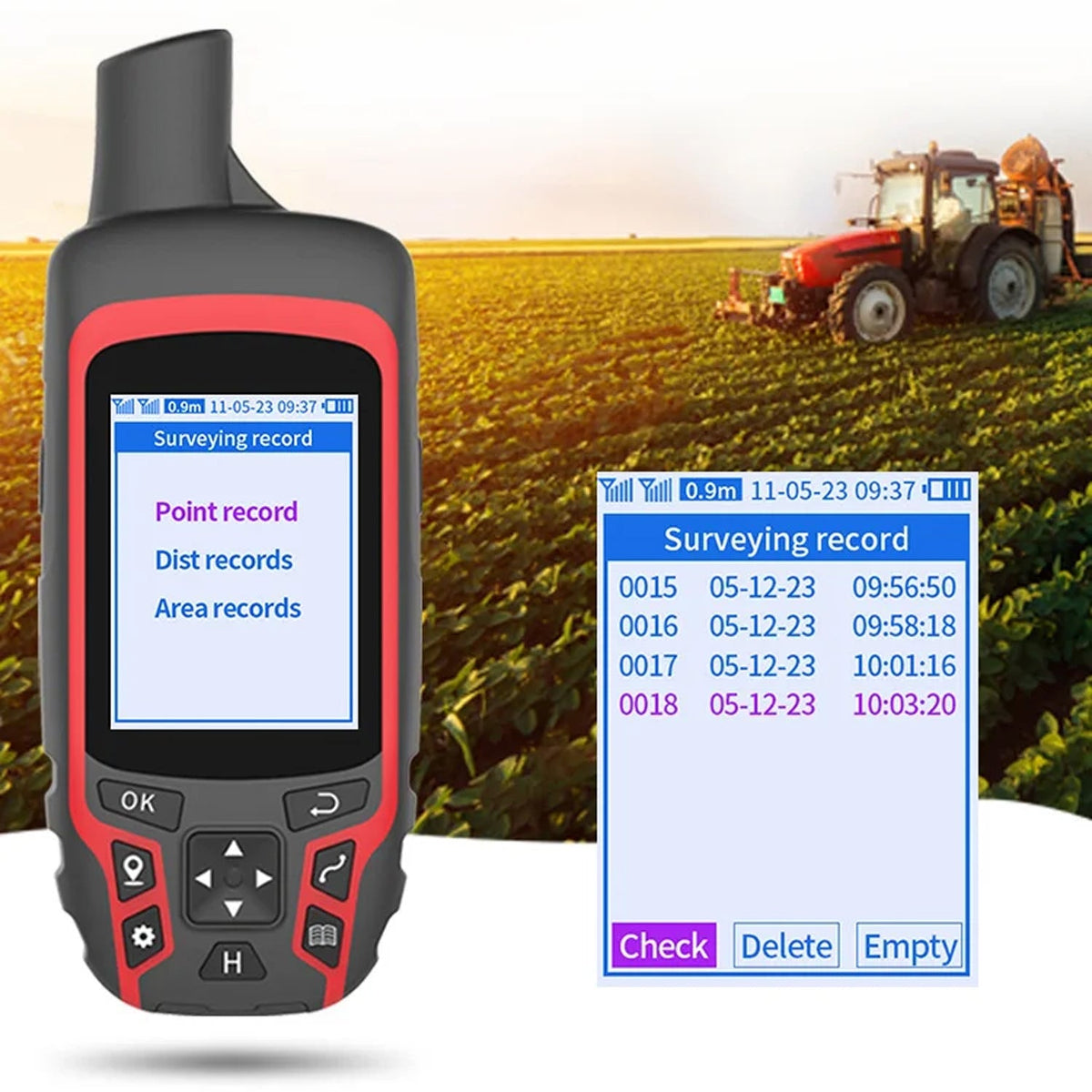RelicNavi Rugged Handheld GPS for Hunting and Wilderness Navigation