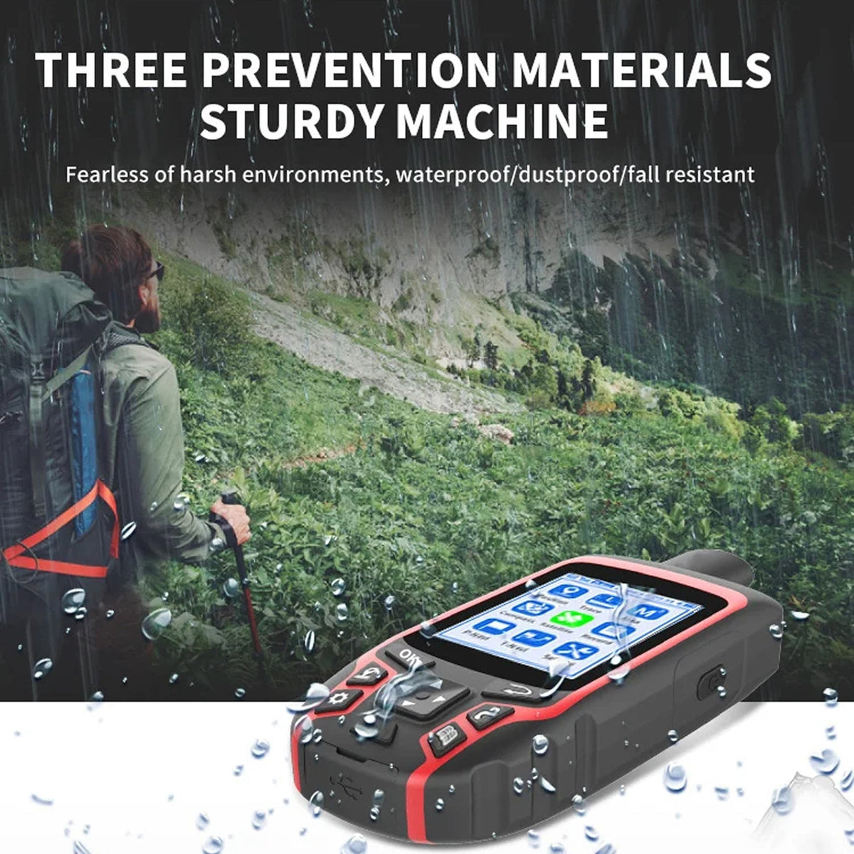 RelicNavi Rugged Handheld GPS for Hunting and Wilderness Navigation