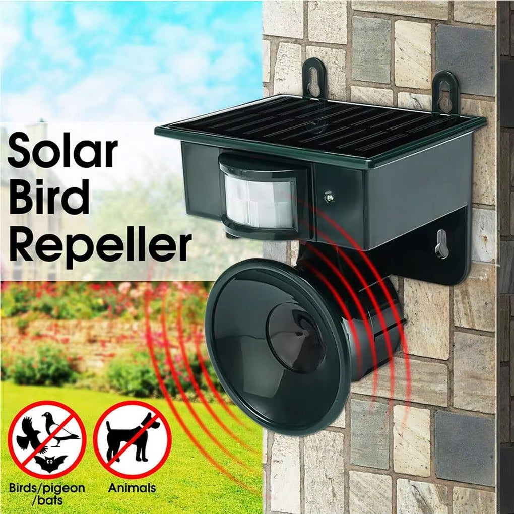ShunAvian Solar Ultrasonic Pigeon Repeller for UK Gardens