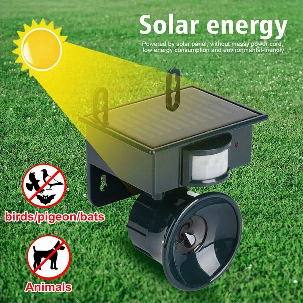 RepilBird Solar Ultrasonic Bird Deterrent for UK Gardens