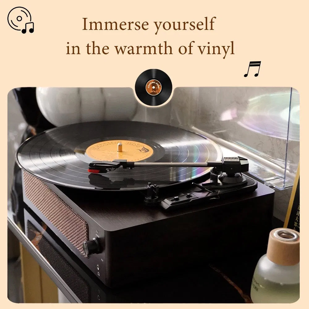 RetroSiDy Hi-Fi Record Player Turntable with Bluetooth 5.3 & USB-C