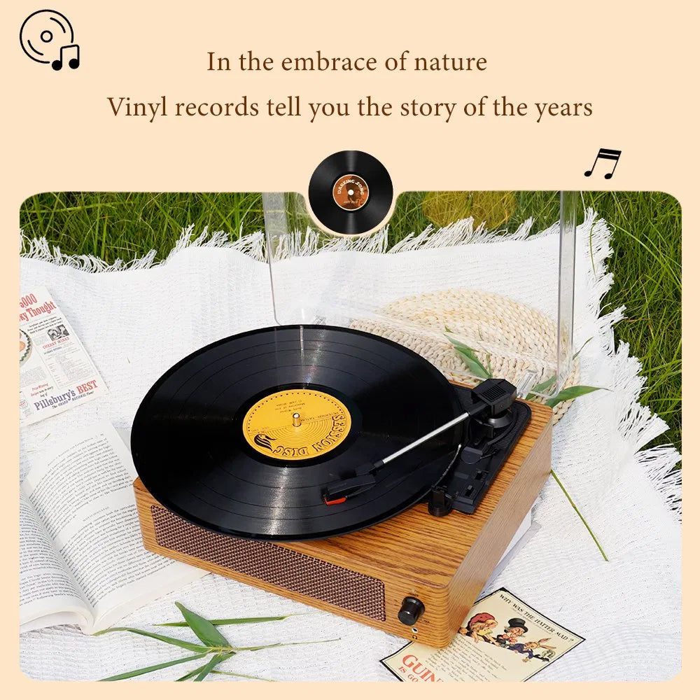 RetroSiDy Hi-Fi Record Player Turntable with Bluetooth 5.3 & USB-C