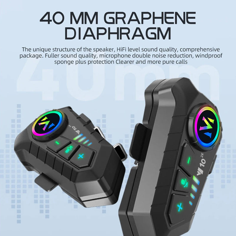 RidirComi Motorbike Headset