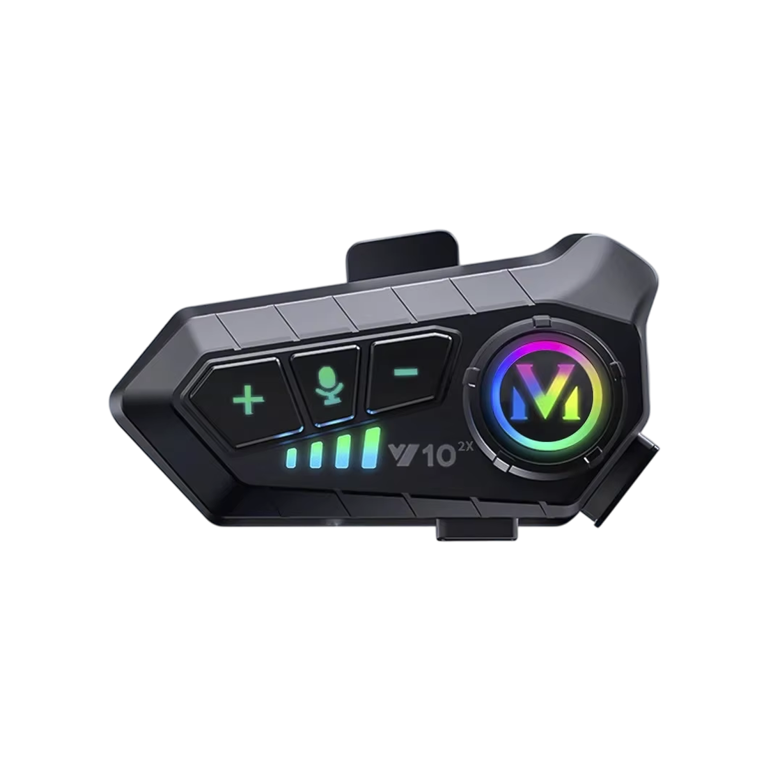 RidirComi Motorcycle Intercom Bluetooth 5.3 Headset 72h Battery