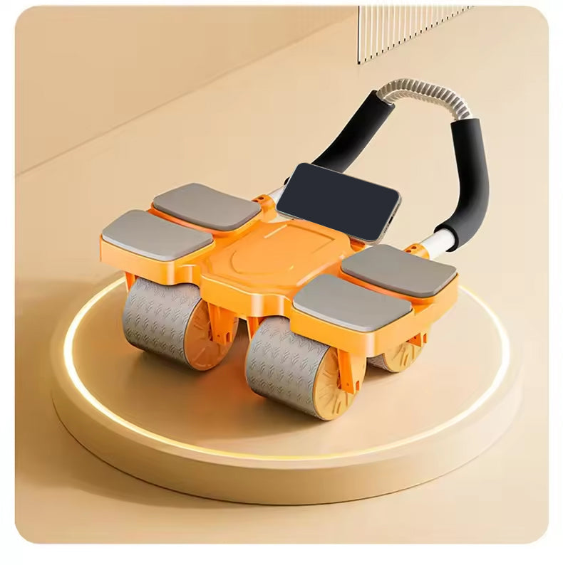 Rollvibi 4-Wheel Smart AB Roller with App Tracking