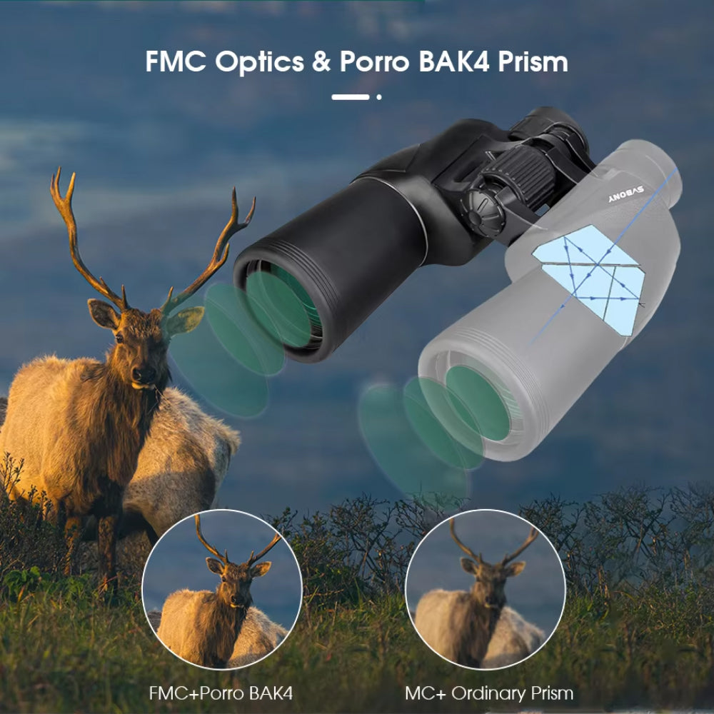 SafiSkop HD Night Vision Binoculars with BAK4 Prisms