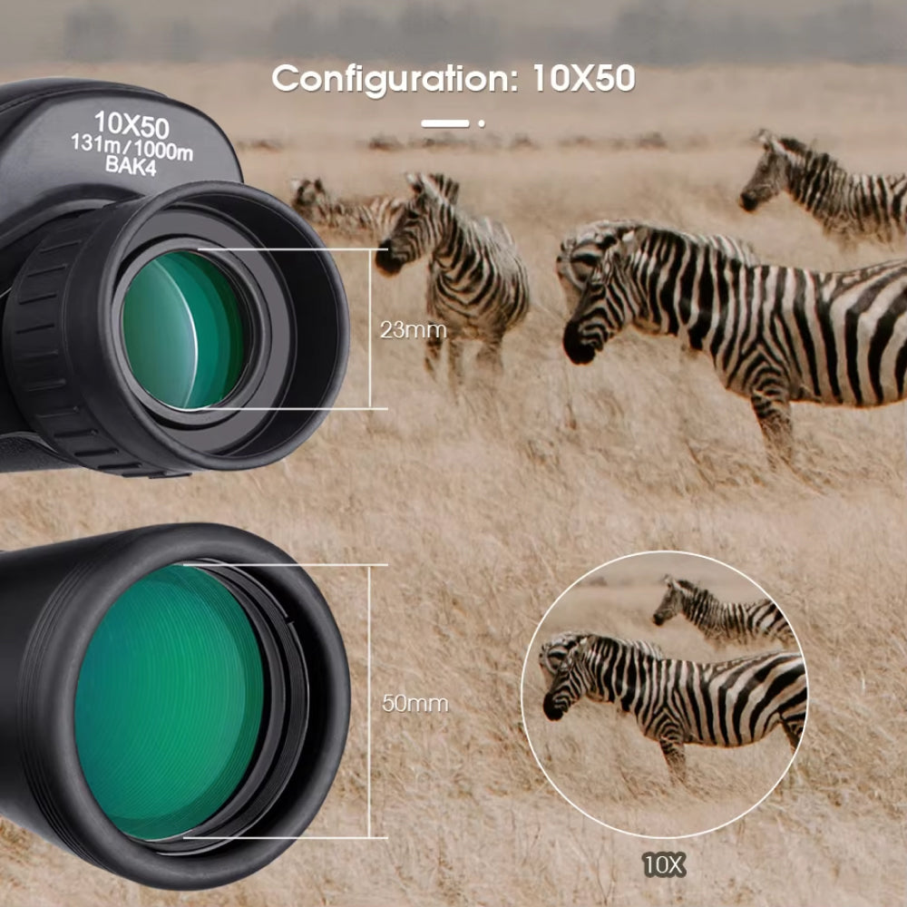 SafiSkop HD Night Vision Binoculars with BAK4 Prisms