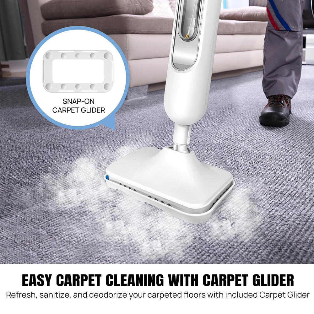 SanieVex Professional 110°C Steam Mop for Chemical-Free Deep Cleaning