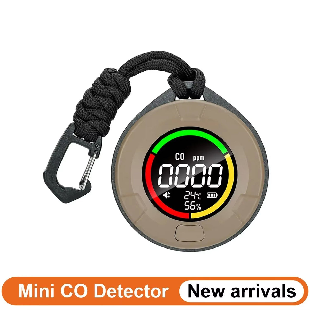 SentiVigil Portable Travel Carbon Monoxide Detector