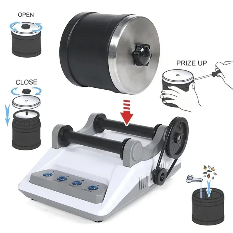 ShinyReff Rock Tumbler Kit