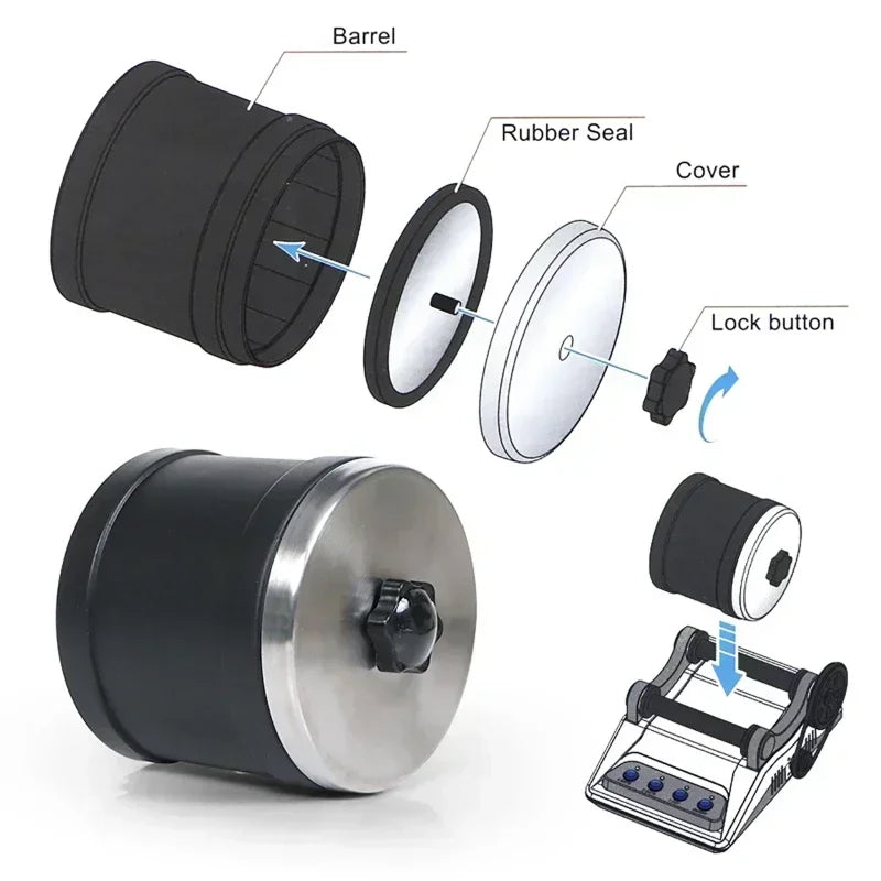 ShinyReff Rock Tumbler Kit
