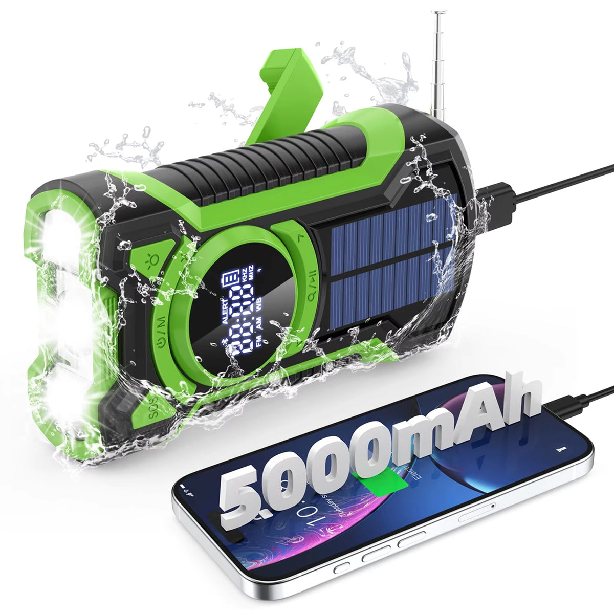 SigziVox All-in-One Emergency Radio and Power Bank UK