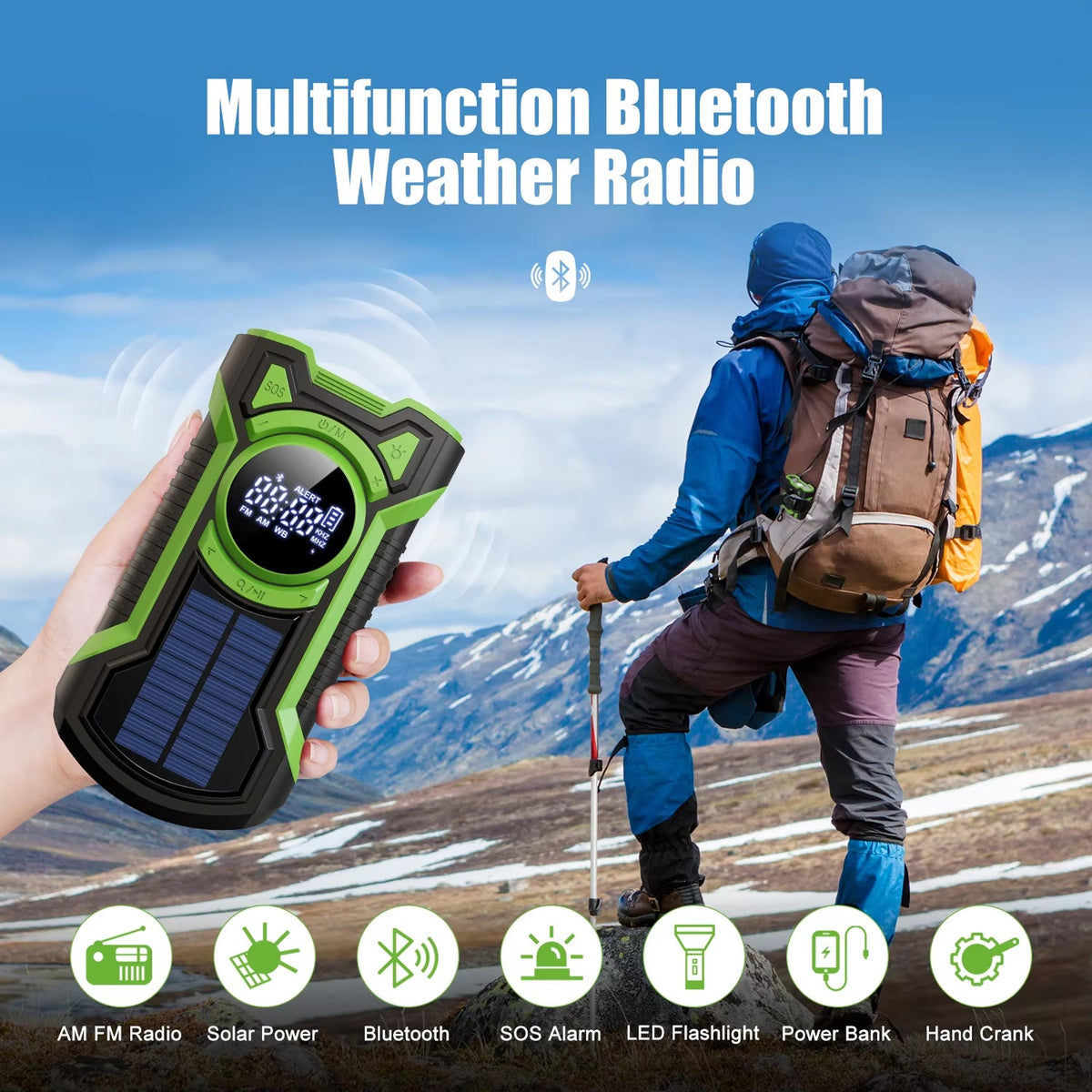 SigziVox All-in-One Emergency Radio and Power Bank UK