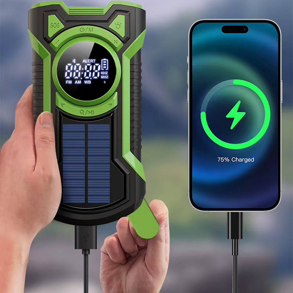 SigziVox All-in-One Emergency Radio and Power Bank UK