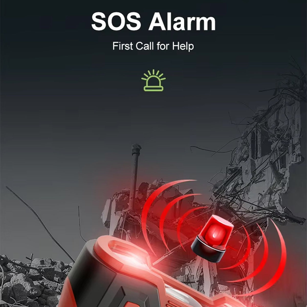 SigziVox All-in-One Emergency Radio and Power Bank UK