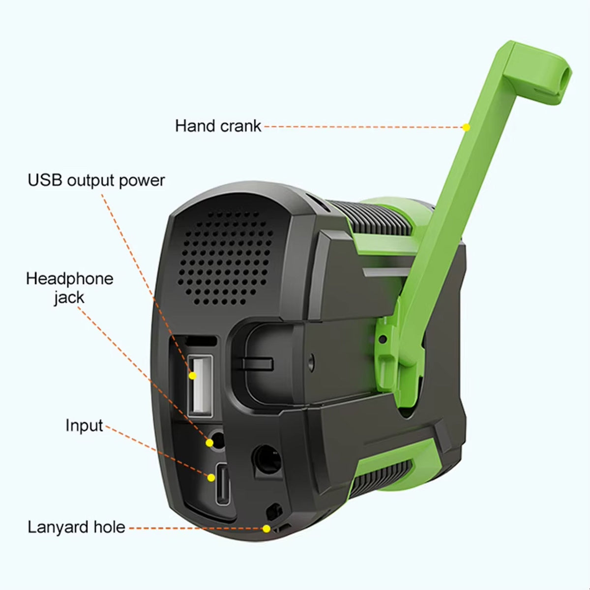 SigziVox All-in-One Emergency Radio and Power Bank UK