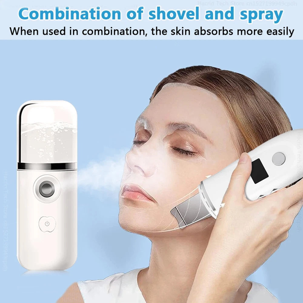 SkinSonyc Ultrasonic Skin Scrubber for Deep Pore Cleansing & Firming