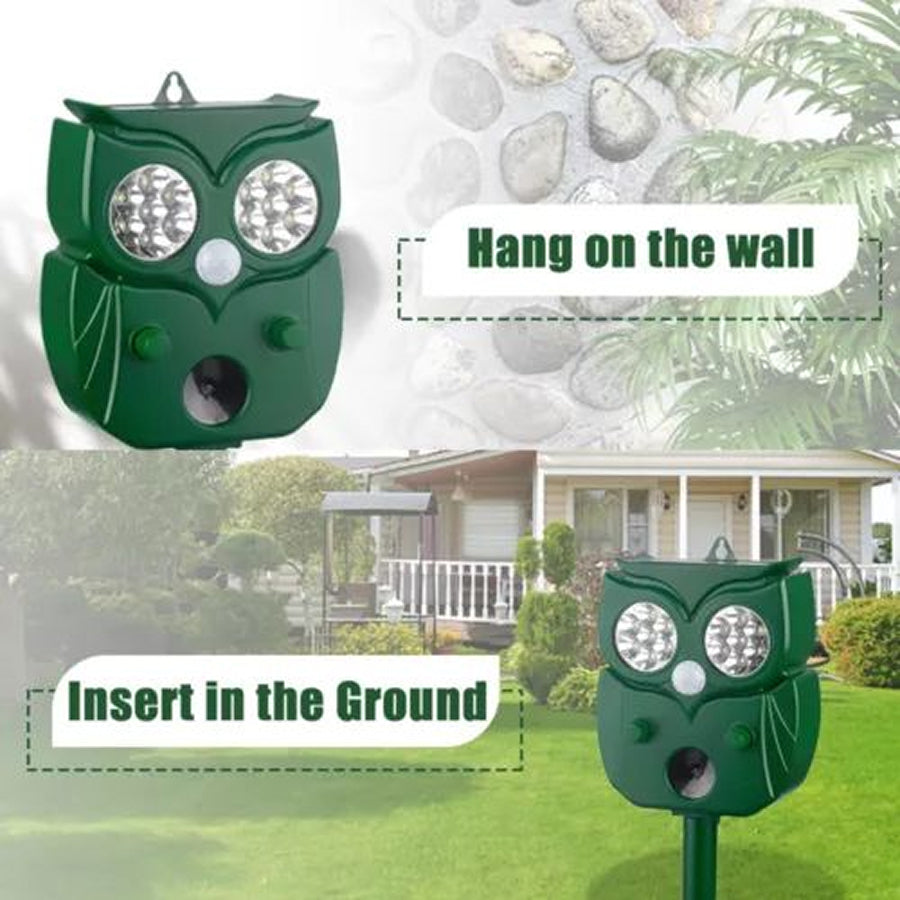 Skunovaxo Solar-Powered Ultrasonic Skunk Repeller UK