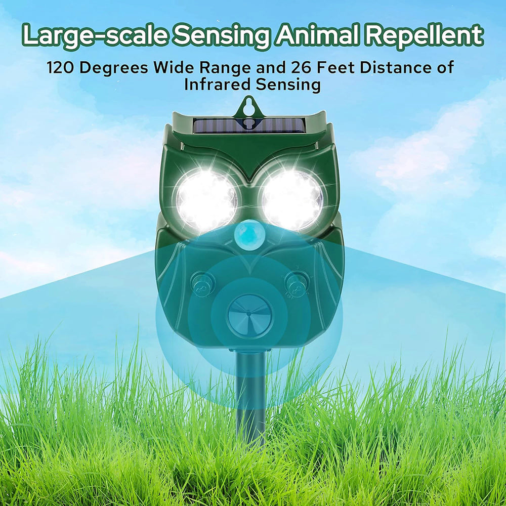 Skunovaxo Solar-Powered Ultrasonic Skunk Repeller UK