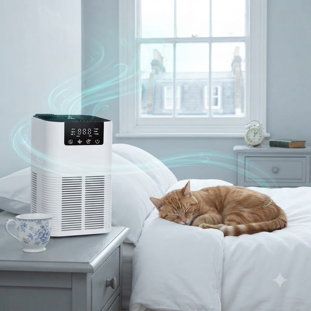 SnifClean Pet Air Purifier | HEPA Filter for Pet Odours & Dander