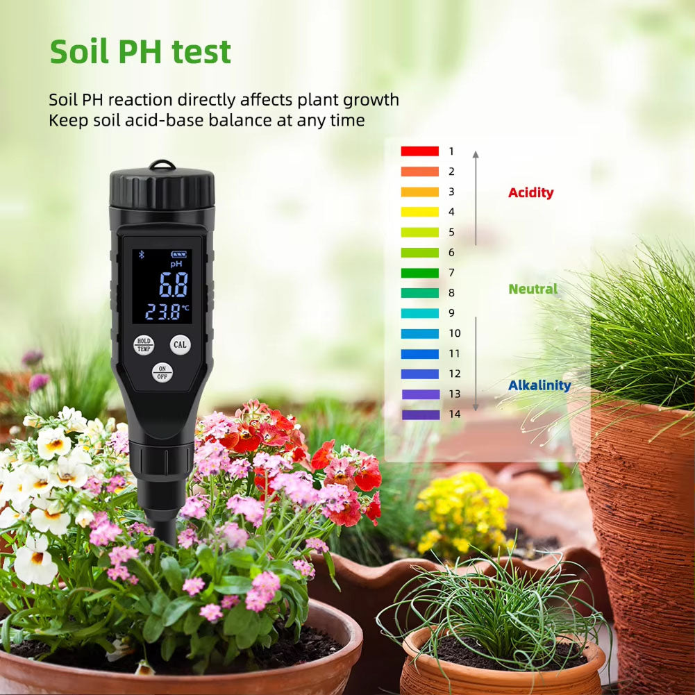 Soilvix Bluetooth Smart Soil pH & Temperature Tester
