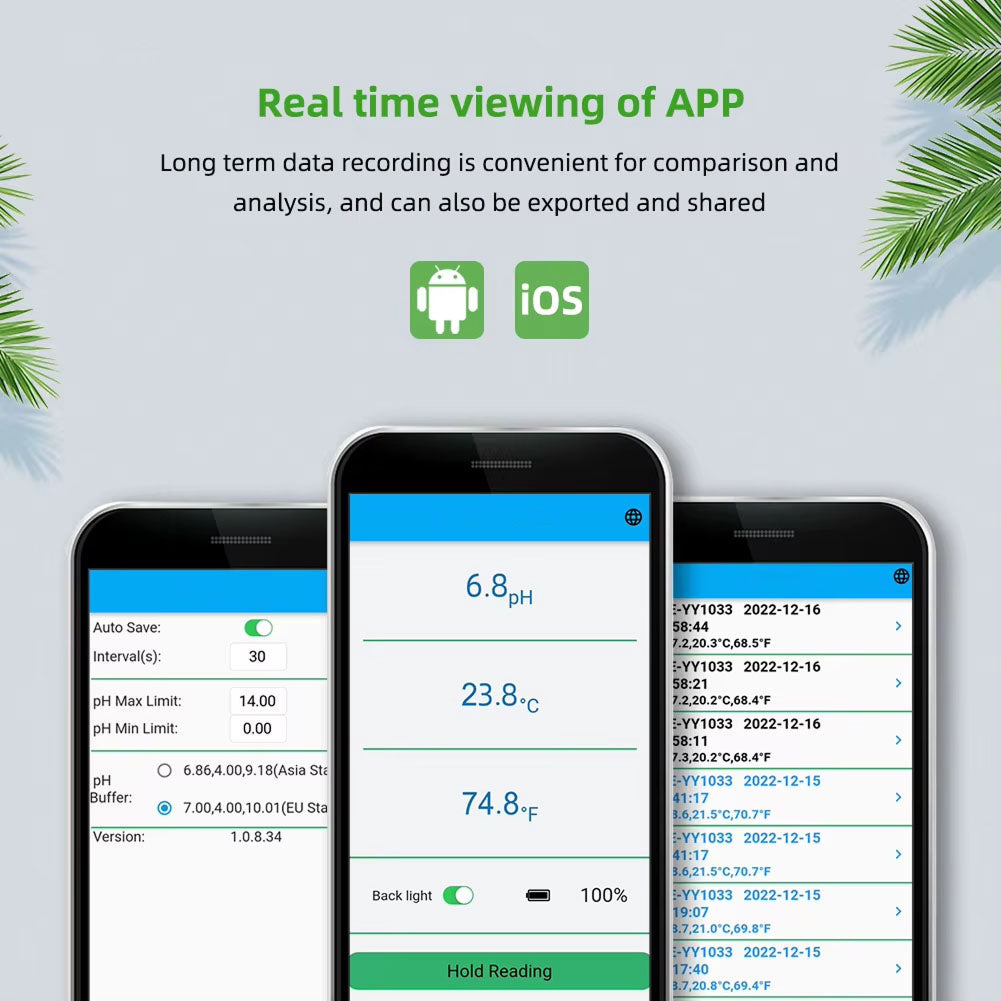 Soilvix Bluetooth Smart Soil pH & Temperature Tester