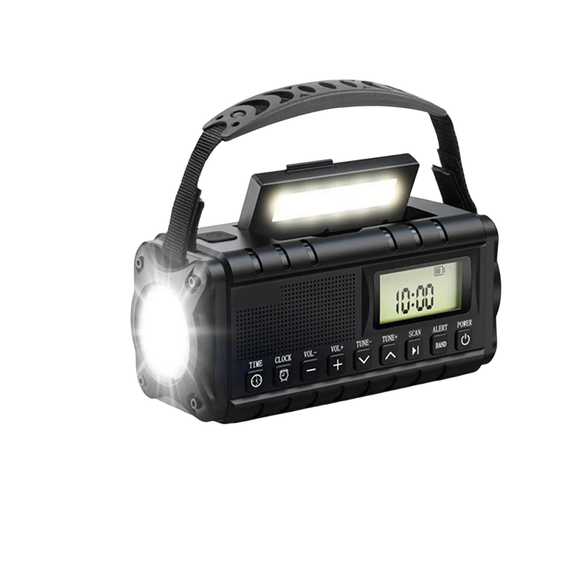 SolTuniex Solar Crank Emergency Radio 10000mAh