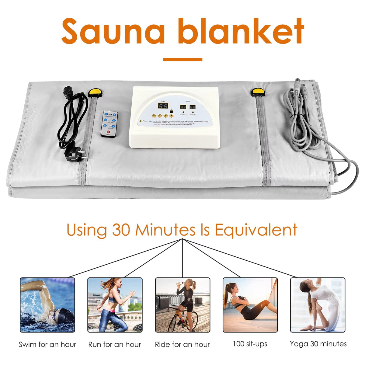 SolanZin Far Infrared Sauna Blanket UK | Detox & Relaxation