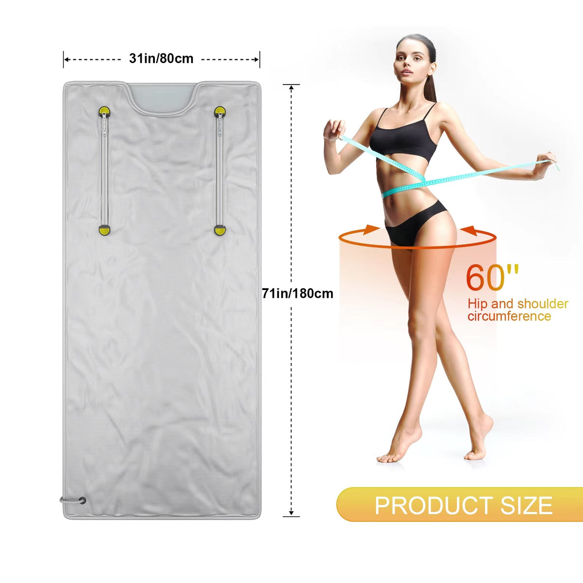 SolanZin Far Infrared Sauna Blanket UK | Detox & Relaxation